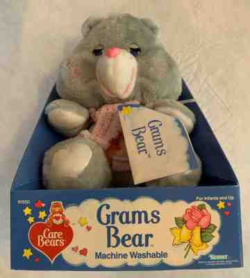 CARE BEAR MINT IN BOX WITH TAGS- Grams Bear