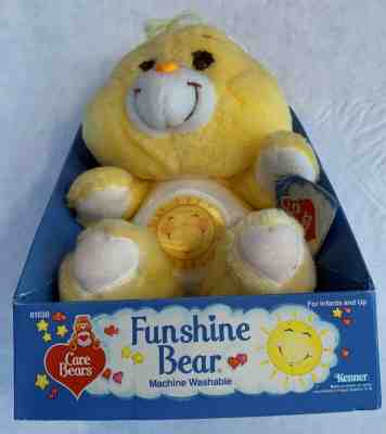 1980's CARE BEAR  IN BOX WITH TAGS-Funshine Bear 