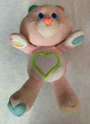 My First Care Bear PinkTerrycloth with Rattles and Mirror