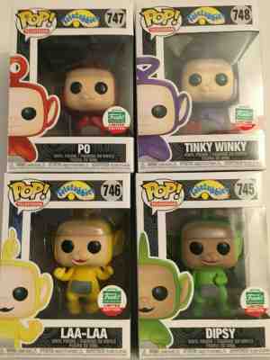 Funko Shop Teletubbies Bundle - Tinky Winky Laa Laa Po  Dipsey  *Free US Ship*  