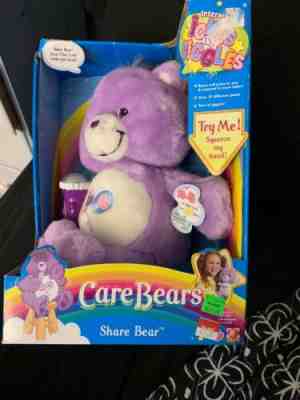 NIB Care Bear Share Bear Jokes And Giggles Beand New In Box 2004