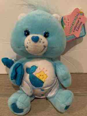NEW Care Bears Collectors Edition Plush Baby Tugs Bear Nighttime Bedtime Star