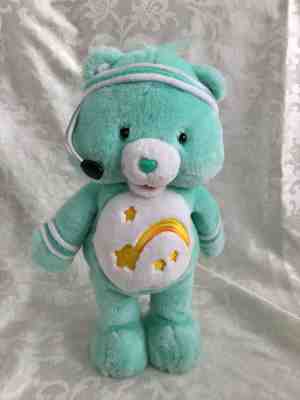 Care Bear Wish Bear 2004 Lets Get Physical Singing and Dancing Exercise Stars