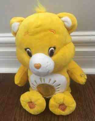 Care Bears Funshine Sing-a-Long Bear Doll Plush Toy Battery Operated Works