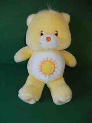  Care Bear Funshine Bear 2003 Plush Stuffed  13 '' Talking Dancing