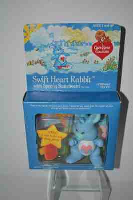Kenner Care bear 1985 Poseable figure Cousins Swift Heart Rabbit SEALED NRFB