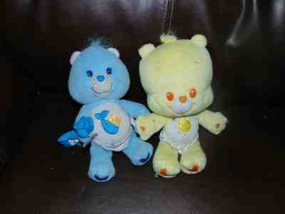 Lot of 2 Care Bears plush - 2002 Bedtime bear and Funshine Cub 8
