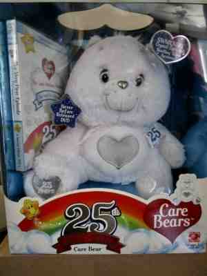 Limited Edition Care Bears 25th Anniversary Care Bear Tenderheart In Sealed Box