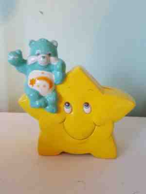 Blue Star Care Bears Bank Decorative Kids Cartoon Toy shooting star ceramic