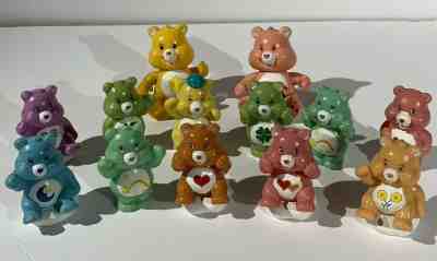 Care Bears LOT OF 13 Figures 2.5