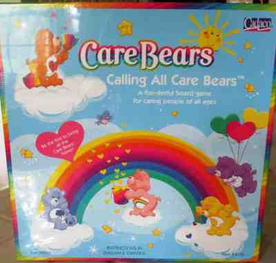 NEW in Sealed Box, Cadaco Calling All Care Bears Board Game, Vintage 2003 RARE