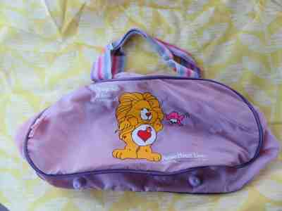Vintage Care Bear Cousins Braveheart Small Nylon Bag 1985