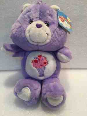 NEW 2002 Care Bears 12” SHARE Bear 20th Anniversary NWT Kiss Curl COLLECTOR’S ED