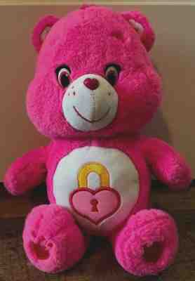 care bear with lock on tummy