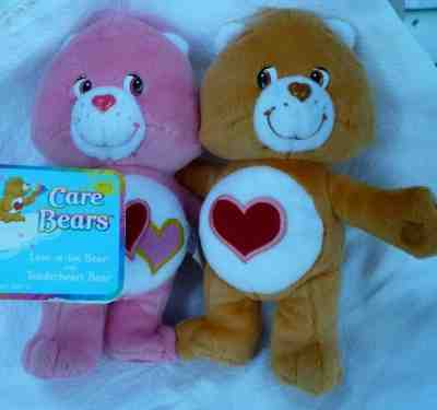 Care Bears 2002, Love A Lot & Tenderheart Bear Hugging, 7