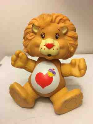 Vintage Care Bear Cousin Braveheart Lion Poseable Figure 1985