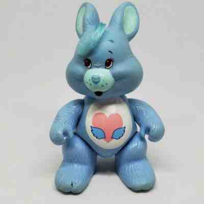 Vintage Care Bear Cousin Poseable Figure Swift Heart Rabbit 1985 Kenner