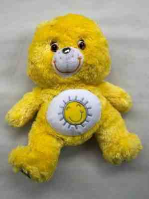 Sunshine Yellow Care Bear 2007 11 inch Plush Stuffed Animal
