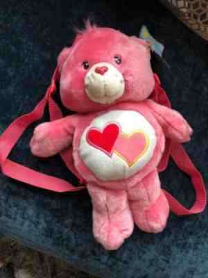 Care Bear Love-a-Lot Pink Backpack