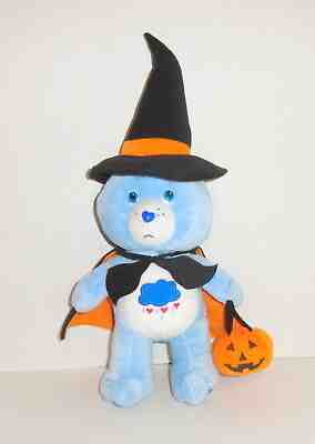 Care Bears GRUMPY Halloween Plush Bear Witch Costume w/ Pumpkin 18