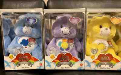 Special Collector's Edition Care Bears Swarovski Crystal Eyes Sterling Silver Ac