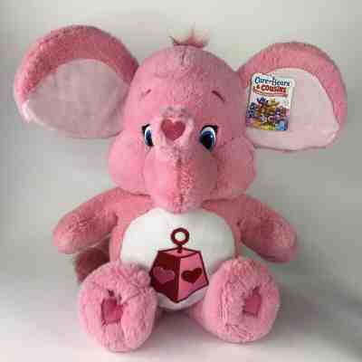 Care Bears & Cousins Lotsa Heart Elephant Pink Jumbo 20