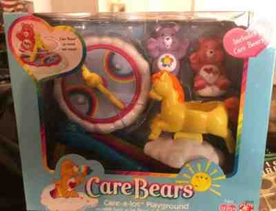 Care Bears Care-a-lot Playground With Love-a-lot Bear & Harmony Bear