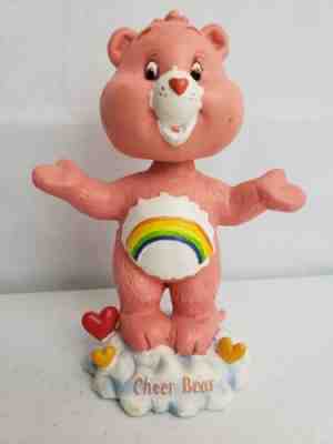 ? Care Bears Bobblehead Nodder CHEER BEAR Pink  Rainbow ?