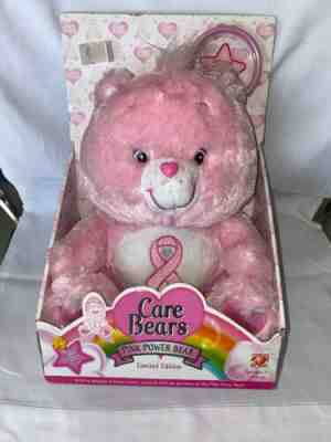 Care Bears Pink Power Bear Limited Edition Target Breast Cancer Awareness 2008