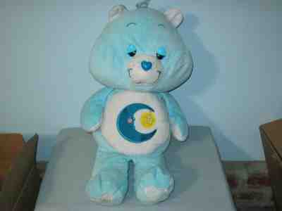 Care Bears Bedtime Bear 25th Anniversary Large Blue Plush 26