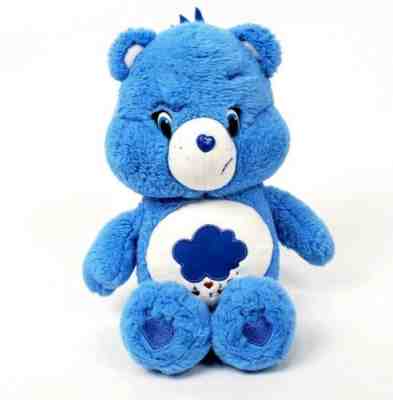 Care Bears Grumpy Bear Plush 2014 Blue Cloud Rain Stuffed Toy Doll 13