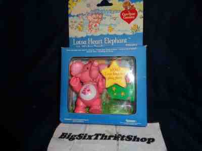 Lotsa Heart Elephant with Mighty Trunk Poseable Figure Care Bear Cousins in BOX