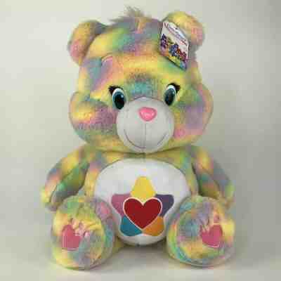 Care Bears True Heart Rainbow Plush Jumbo 20