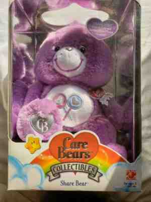 Special Collectors Edition 25th Anniversary Care Bear Swarovski Crystal Eyes