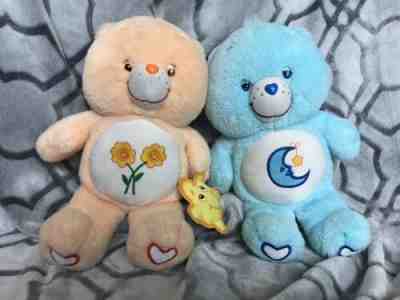 Care Bears GLOW IN DARK Bedtime & Friend Teddy Bears Plush 2003 13