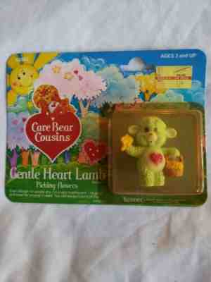 Vintage 1982 Care bear cousin gentle heart lamb miniature new in package
