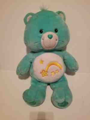 Large 24inch care bear wish 2002 bear toy plush