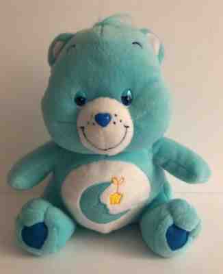 Nanco Care Bears Bedtime Bear Plush Sitting Blue Moon 11