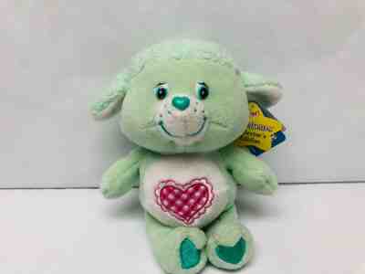 Care Bear Cousin Gentle Heart Lamb Plush Stuffed Animal 8 Inch 2004 Toy Plushie