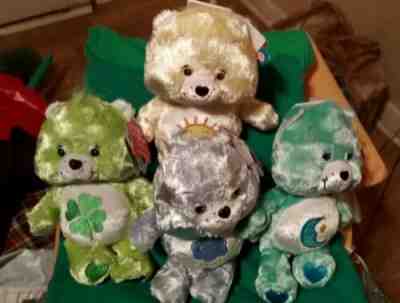 Lot 4 Care Bears CHARMERS Grumpy Good Luck etc ***SOLD AS A SET*** WITH TAGS
