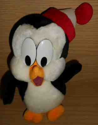 Vintage 1999 Universal Studios Chilly Willy Penguin Plush