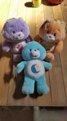 NEW with Tags Lot of Care Bears Plush 13