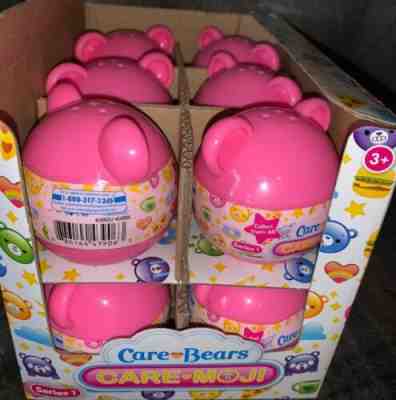CARE BEARS Care-Moji Figure Blind Capsules Series 1 Full Retail Box Case Lot 12