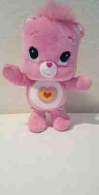 2012 Hasbro American Greeting Plush Wonder Heart Care Bear Talk Sing Stuffed Toy