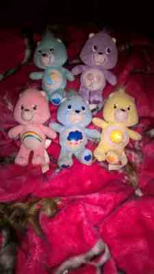 5 Piece Mini Care Bear Collection 2005 and 2007