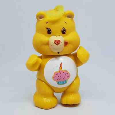 Vintage Care Bears Poseable Figure Birthday Bear 1983 Kenner Cupcake Cake