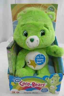 CARE BEAR OOPSY BEAR WITH DVD AND BONUS COMPUTER GAME NIB