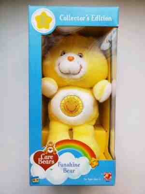 Care Bears Funshine Bear 20th Anniversary Collector's Edition 2002 Plush ????