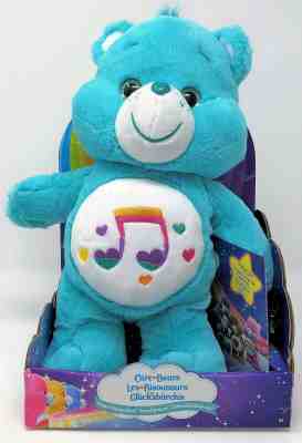Care Bears Heart Song Bear Green Soft Plush Toy Care-a-Lot DVD Jealous Tea