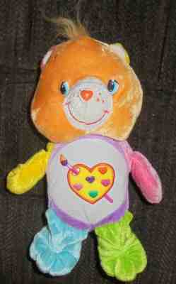 Work of Heart 10 in Care Bear  Nanco Multi color Palette Heart Plush